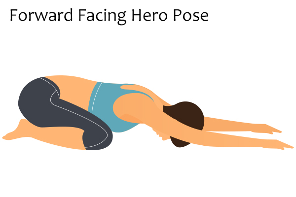 forward-facing hero pose for menopausal relief